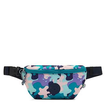 Kipling Fresh Lite Printed Övtáska Zöld | HU 1005UZ